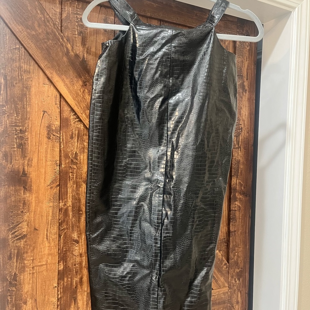 Nasty Gal leather pencil skirt